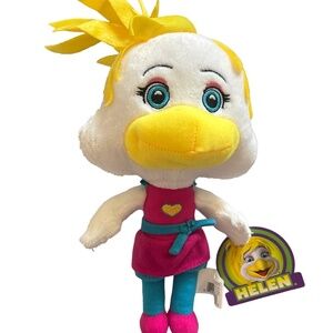 Helen Henny Plush – Chuck E. Cheese Character – Pink & Teal Outfit – CEC New